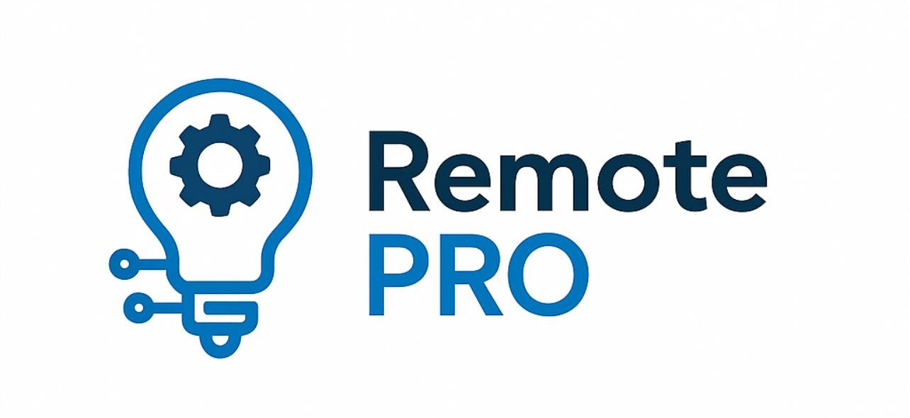 Remote Pro - Professional Remote Software Development Team Logo